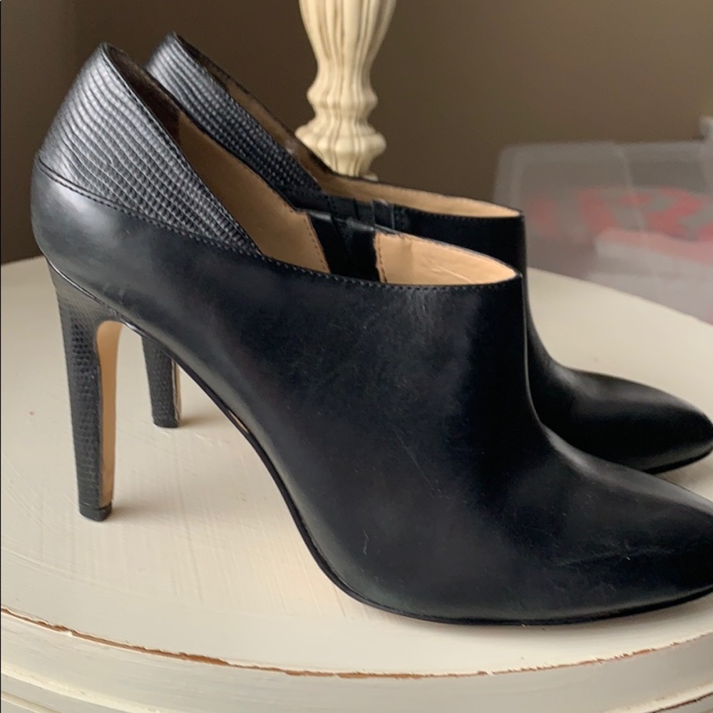 Ann Taylor Leather Booties